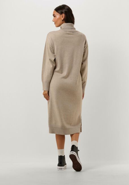 Beige MSCH COPENHAGEN Midi jurk MSCHODANNA RACHELLE R DRESS - large