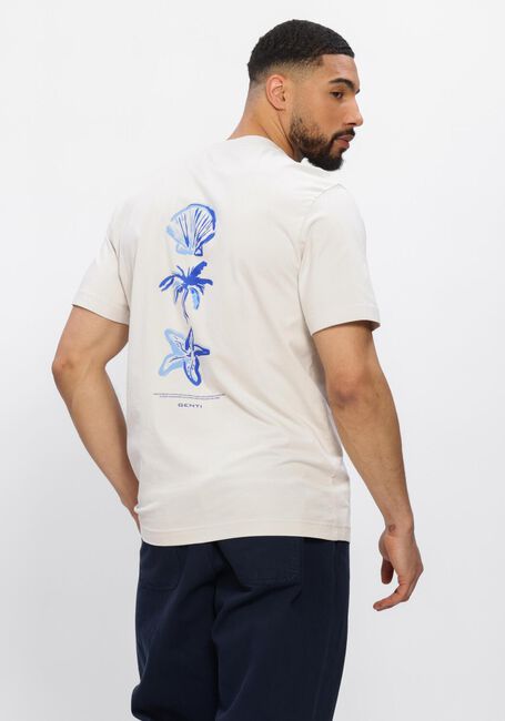GENTI T-shirt T-SHIRT SS 1223 en beige - large