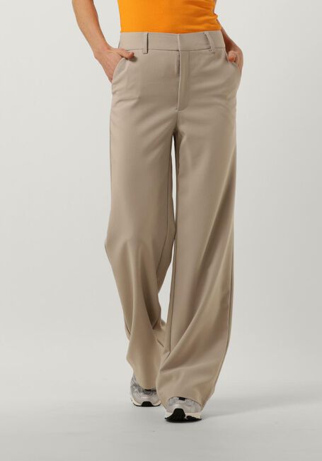 GESTUZ Pantalon JOELLEGZ MW PANTS NOOS en beige - large