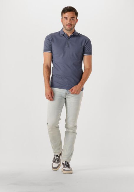 GENTI Polo POLO 3 BUTTON SS J2001-1212 en gris - large