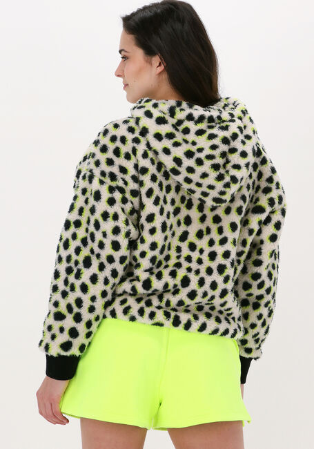 Zwarte UGG Trui W LOYRA SHERPA HOODIE ANIMALIA - large