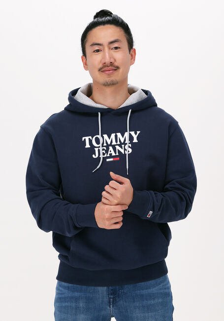 TOMMY JEANS Chandail TJM ENTRY HOODIE Bleu foncé - large