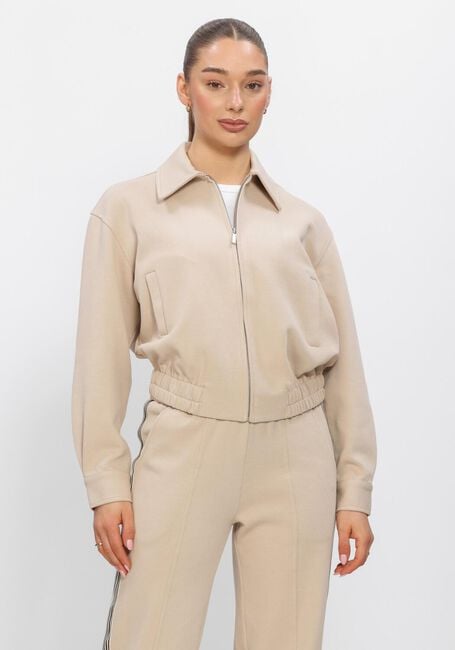 AIMEE THE LABEL LYS PIQUE JACKET Vestes Sable - large