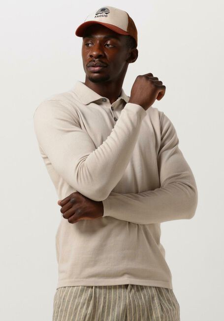 THE GOODPEOPLE Polo KAI en beige - large