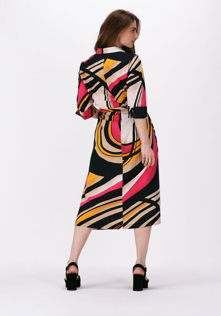 SUMMUM Robe midi DRESS BIG SWIRLS en multicolore - large