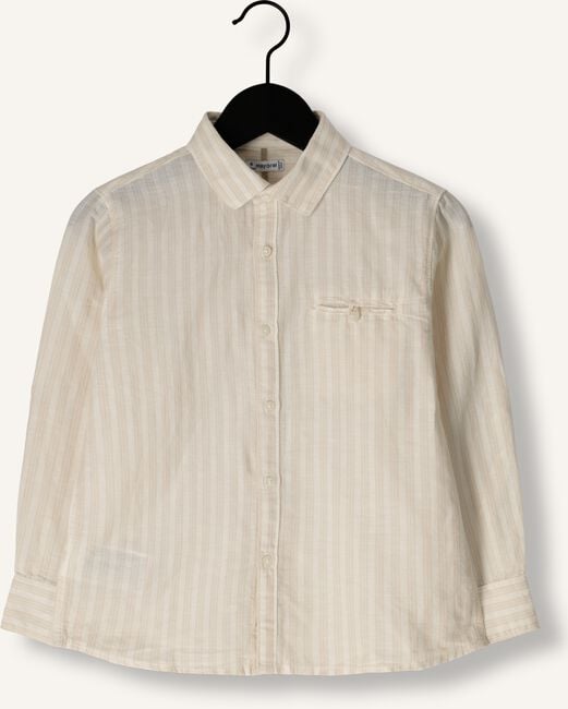 Creme MAYORAL Casual overhemd LINEN SHIRT Creme MAYORAL Casual overhemd LINEN SHIRT - large