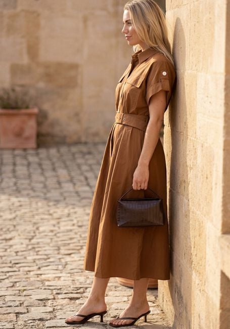 SUNCOO Mini robe CRISTAL en marron - large