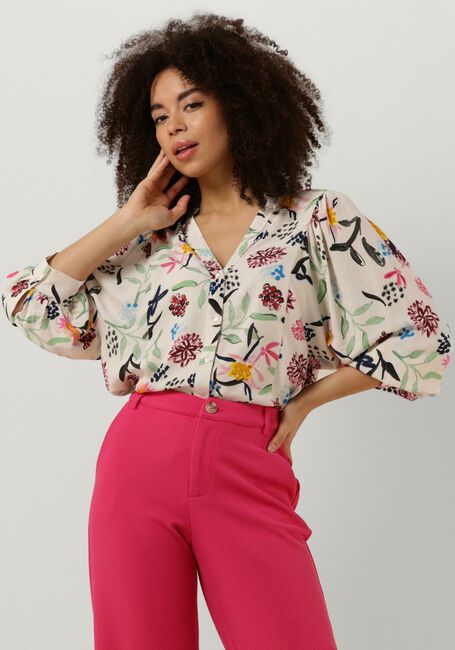 Blauwe POM AMSTERDAM  BLOUSE 7242 - large