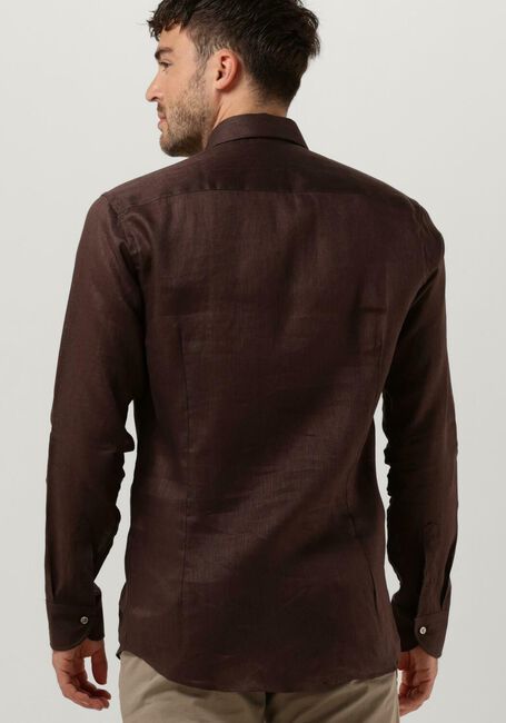 PORTO MILANO Chemise classique LAGOS en marron - large