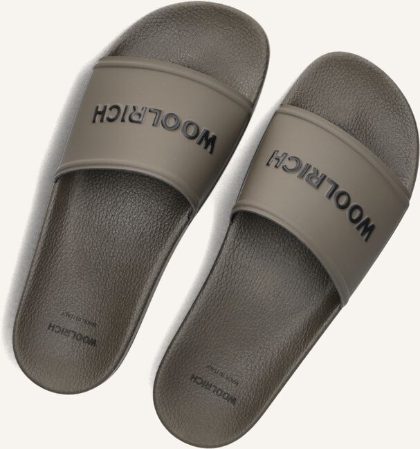 Groene WOOLRICH Slippers SLIDE SANDAL Groene WOOLRICH Slippers SLIDE SANDAL - large