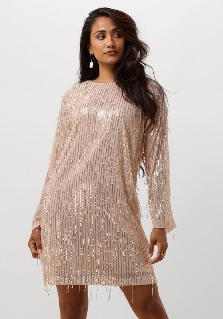 NEO NOIR Mini robe MALINE SEQUINS DRESS Rose clair - large