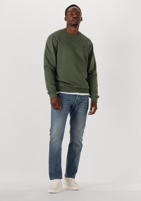 SCOTCH & SODA Chandail SEASONAL CORE - REGULAR-FIT LOGO SWEATSHIRT en vert - large
