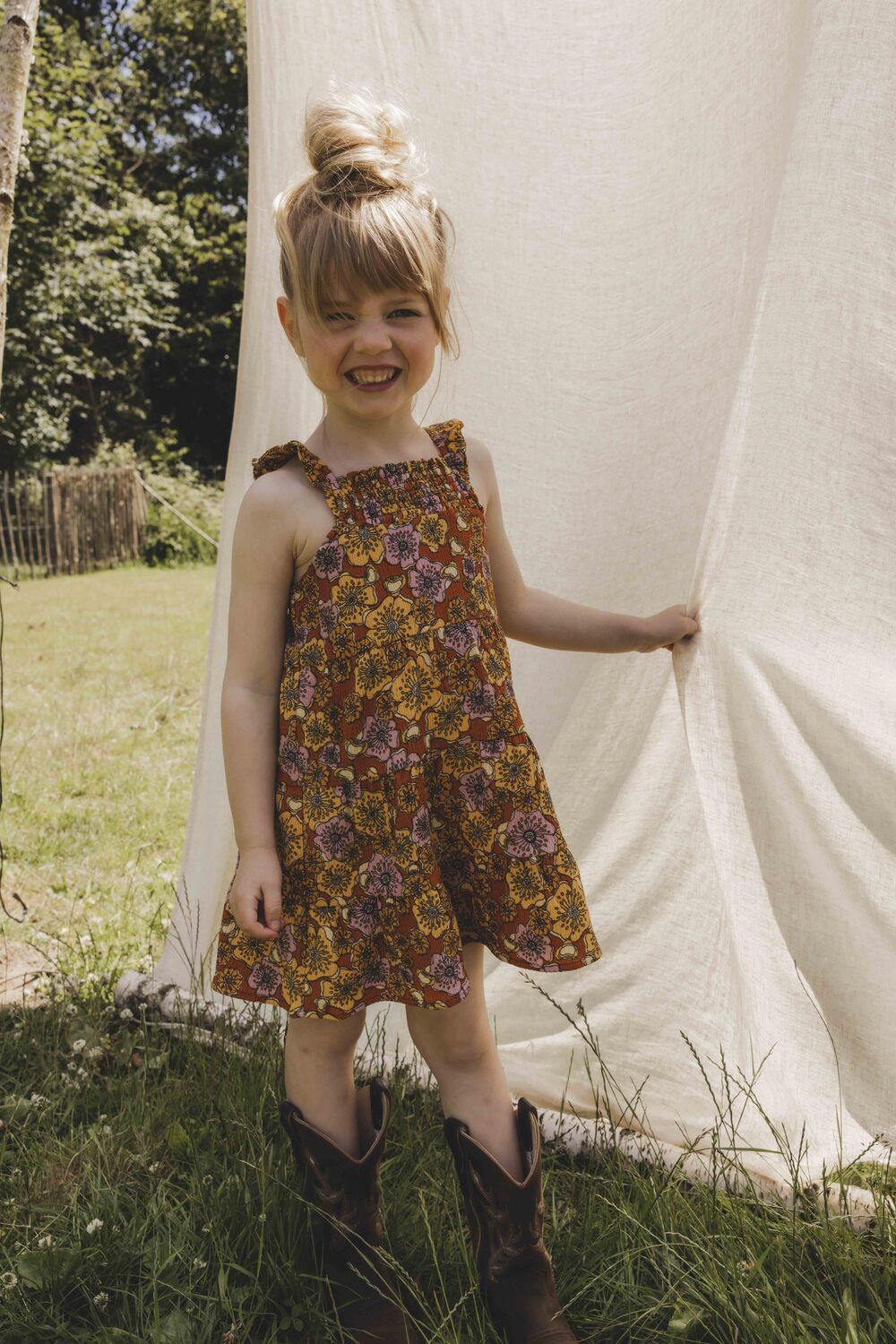 Multi LOOXS Little Mini jurk 2513-7881 Omoda