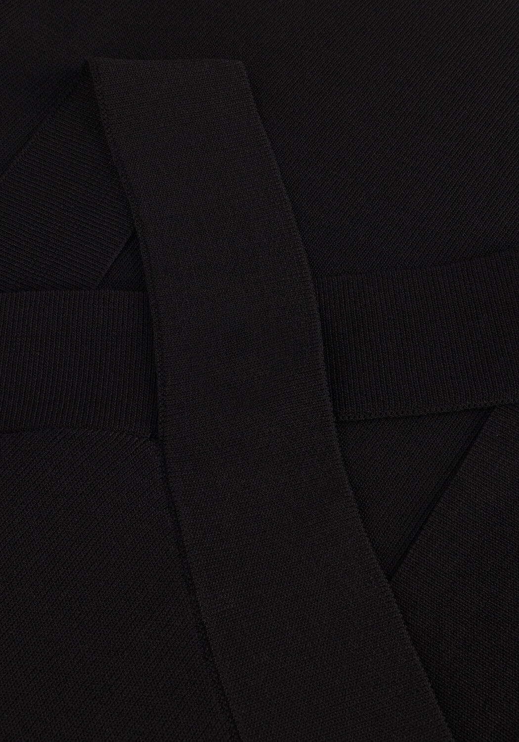 Zwarte MINUS Top IRENE KNIT TOP - large