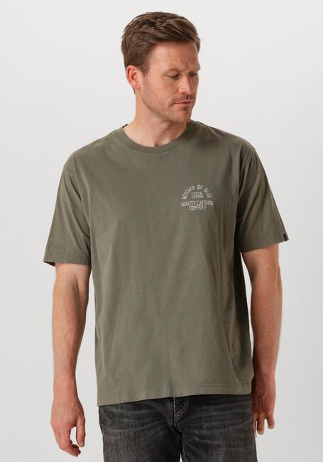 Khaki BUTCHER OF BLUE T-shirt CLASSIC FRAT LOOSE TEE - large