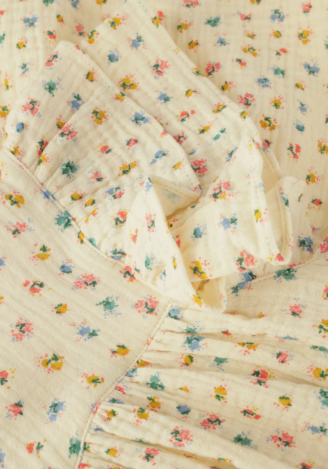 KONGES SLOJD Mini robe COCO DRESS GOTS en beige - large