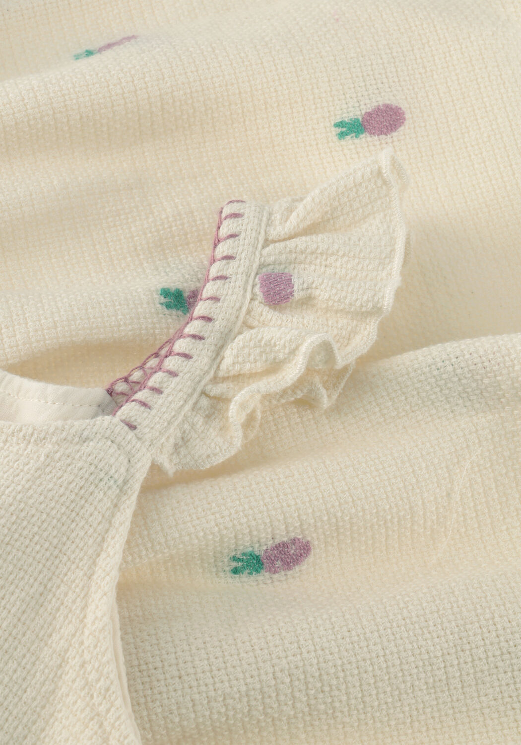 PLAY UP Mini robe WOVEN DRESS Cr&egrave;me - large