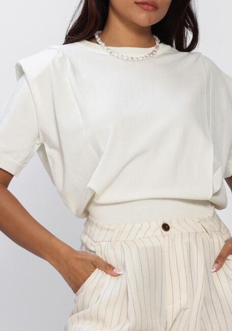 NOTRE-V Pull NV-HENELINE Blanc - large