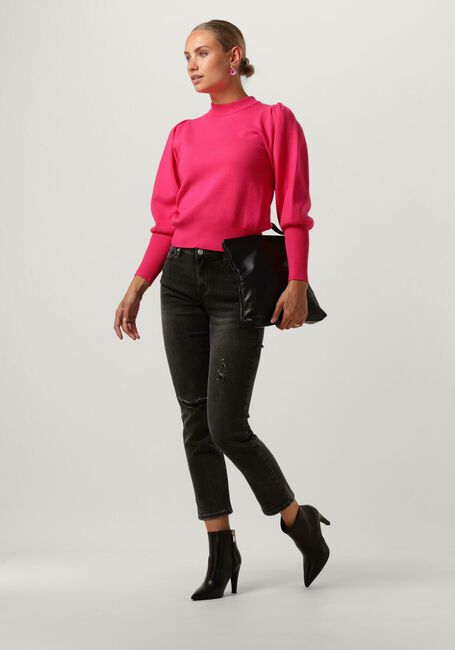Fuchsia JANICE Trui TRUI GEBREID POF MOUW JAY - large