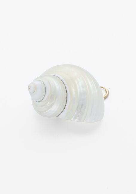 Witte BONNIE STUDIOS Sieraad BIG SHELL PENDANT - large