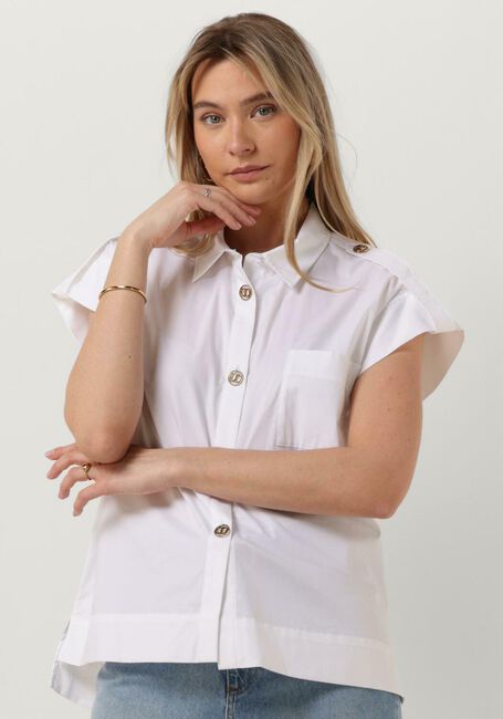Witte TWINSET MILANO  WOVEN SHIRT - large