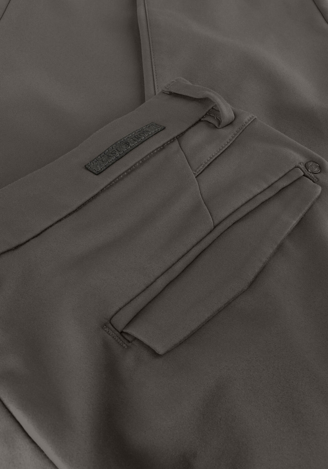 CAST IRON Chino RISER CHINO STRETCH en vert - large