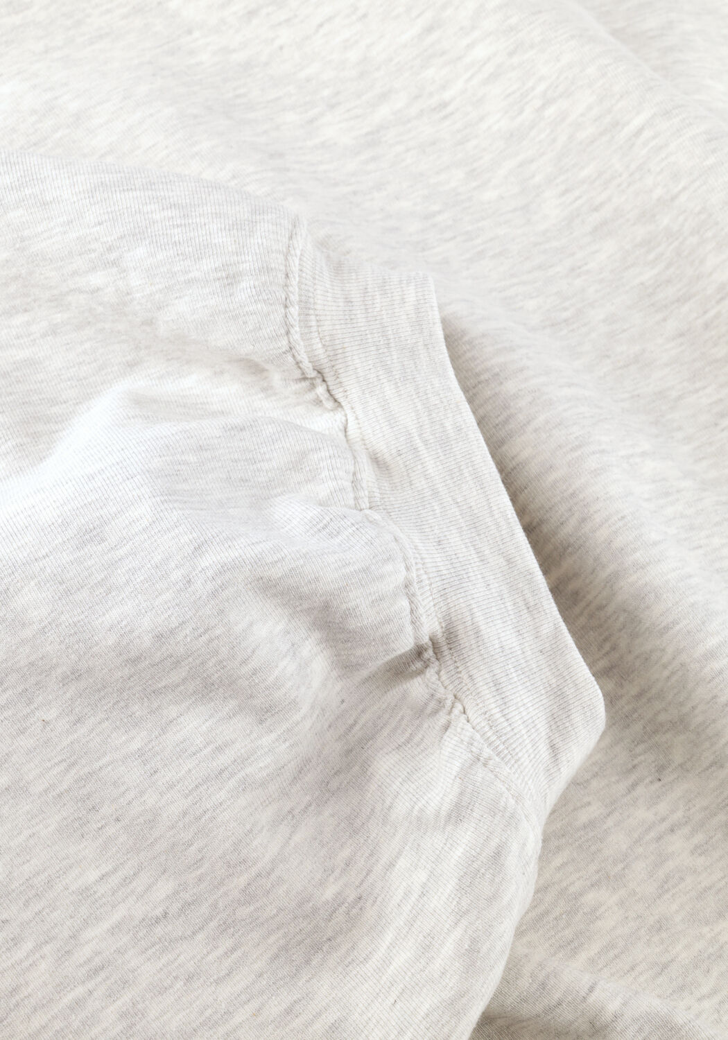 Lichtgrijze ANOTHER LABEL  ALAMICE T-SHIRT S/S - large