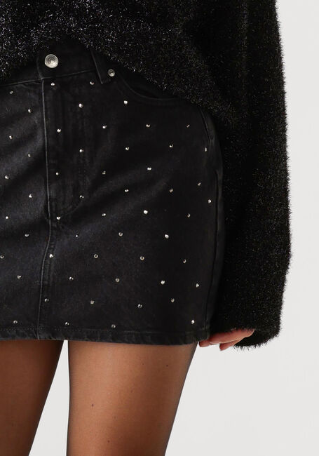 SECOND FEMALE Mini-jupe JAYDEN DENIM SKIRT en noir - large