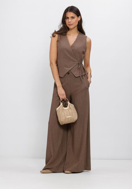 MSCH COPENHAGEN Haut MSCHDARINA WAISTCOAT en marron - large