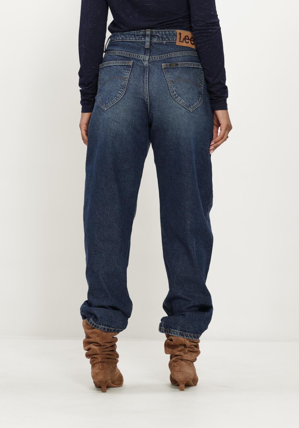 Blauwe LEE Wide jeans BALLOON PANT - large