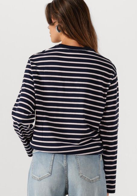 Blauwe ENVII Tops & T-shirts ENKULLA LS STRIPE 5310 - large