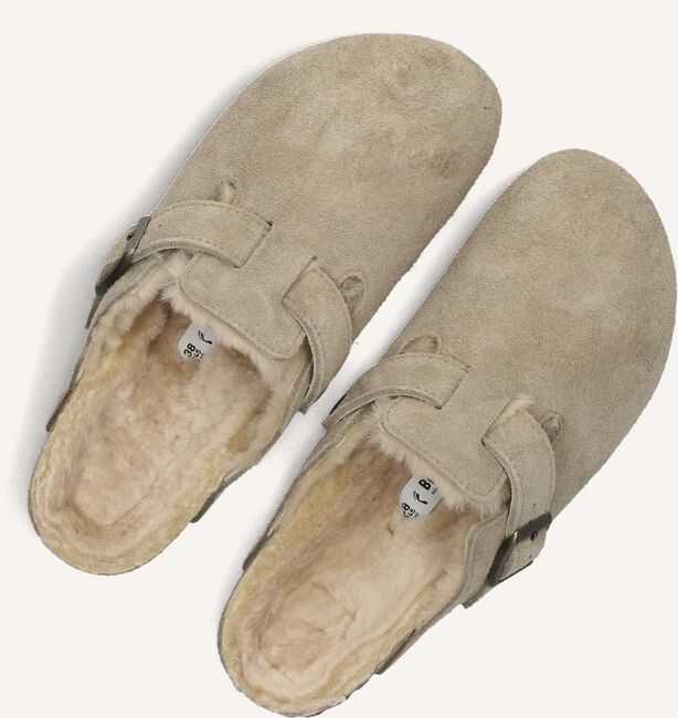 Taupe BIRKENSTOCK Instappers BOSTON W Taupe BIRKENSTOCK Instappers BOSTON W - large