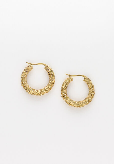 NOTRE-V Boucles d'oreilles OORBELLEN RELIEF Doré - large