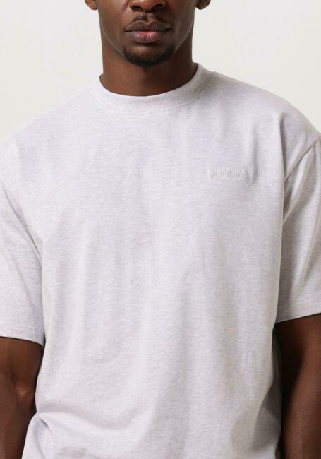 WOODBIRD T-shirt WBBAINE BASE TEE Gris clair - large