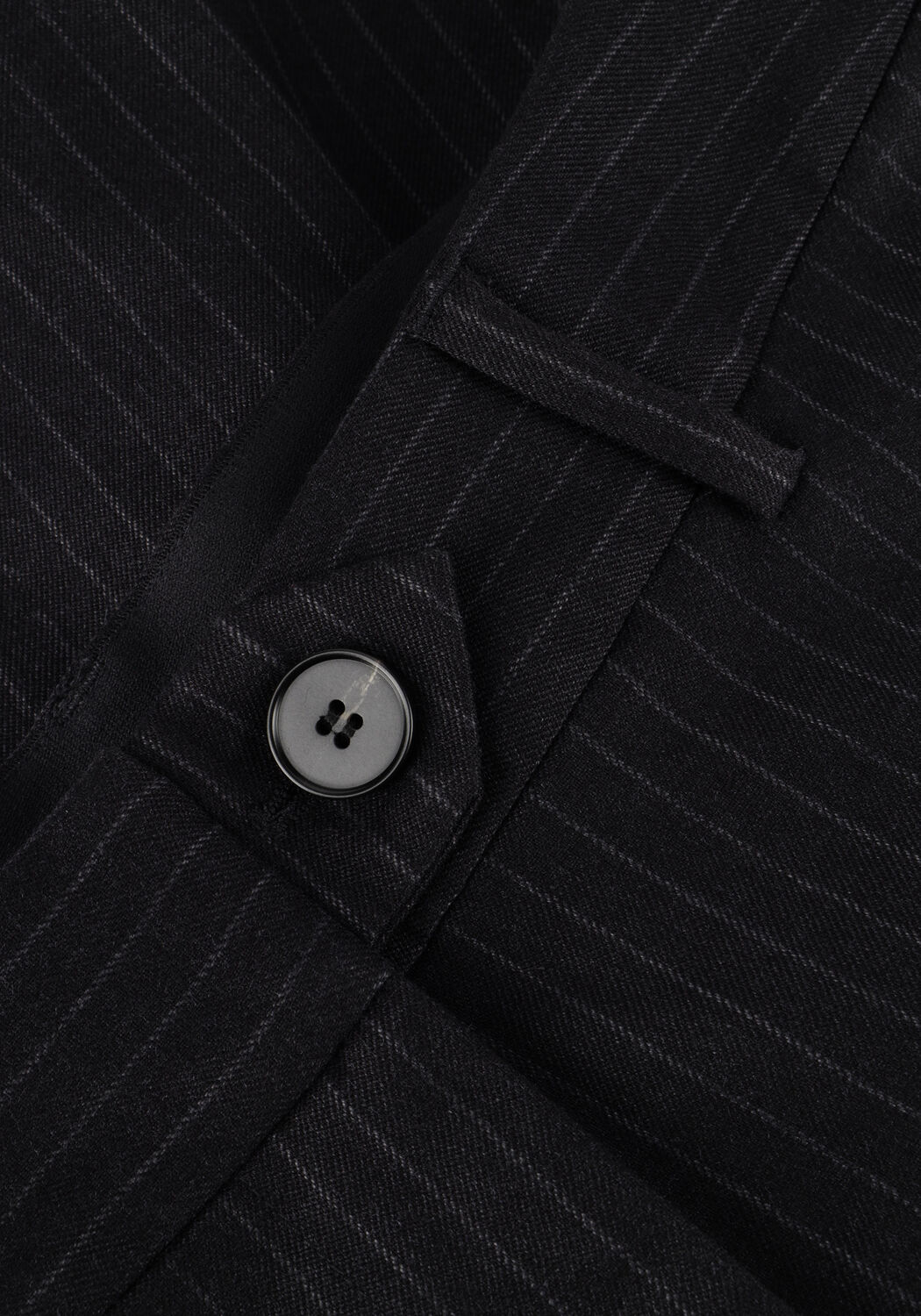 Grijze CO'COUTURE Pantalon IDA PIN WIDE LONG PANT - large