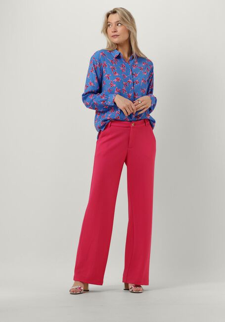 Blauwe POM AMSTERDAM Blouse BLOUSE MILLY 7235 - large