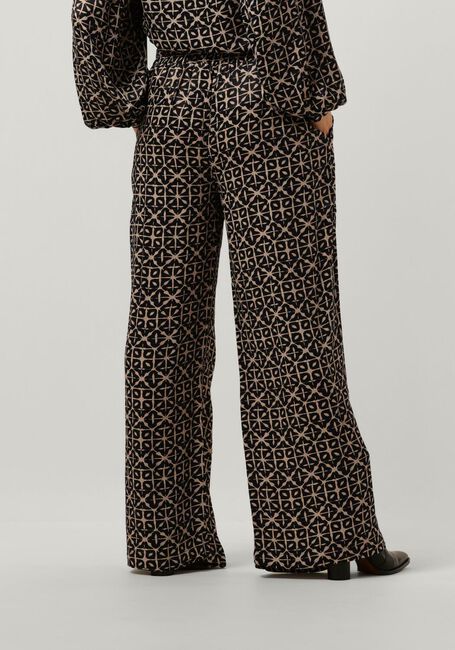 Zwarte BY-BAR Wijde broek MARA FLASH PANT - large