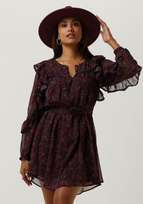 LOUIZON Mini robe DORY ROBE Bordeaux - large