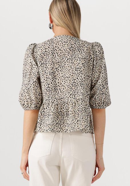 Beige COLOURFUL REBEL  LINA CHEETAH BOW TOP - large