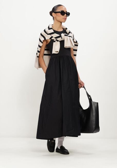 Y.A.S. Robe maxi YASMIRA SL LONG DRESS en noir - large
