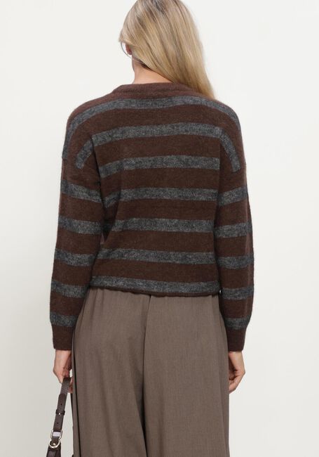MSCH COPENHAGEN Pull MSCHFESTINA HOPE PULLOVER STP en marron - large