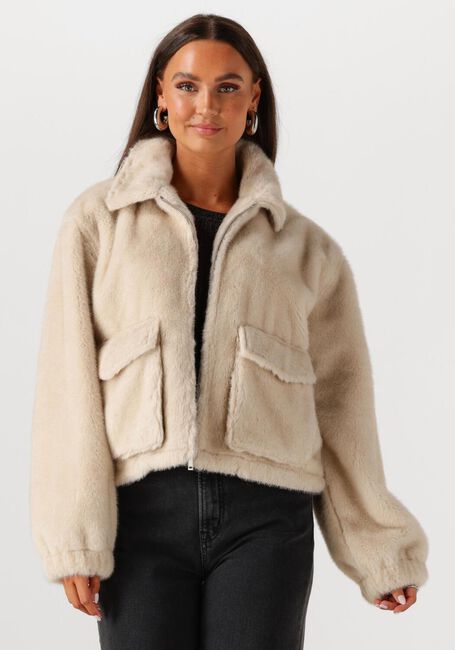 CIRCLE OF TRUST Manteau Teddy REESE JACKET en beige - large