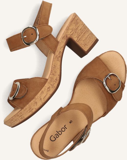 Cognac GABOR Sandalen 764.1 Cognac GABOR Sandalen 764.1 - large