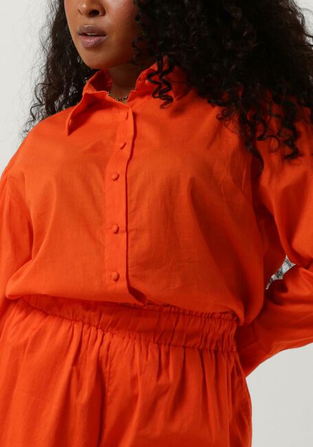 Oranje NOTRE-V  NV-DEON BLOUSE - large