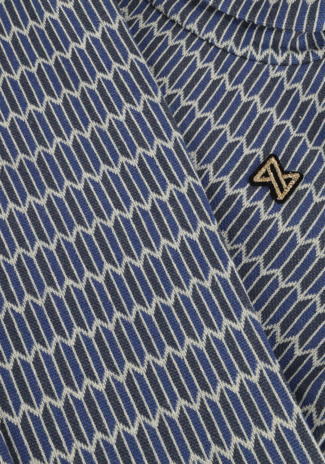 KOKO NOKO Col roul&eacute; Q52936 en bleu - large