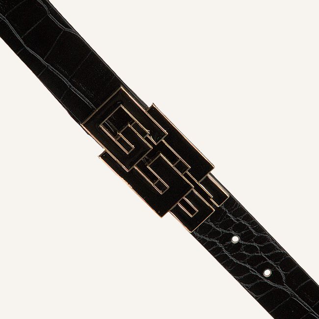 Zwarte GUESS Riem TRIPLE G ADJUSTABLE PANT BELT Zwarte GUESS Riem TRIPLE G ADJUSTABLE PANT BELT - large