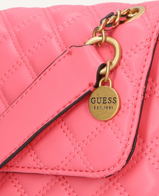 Roze GUESS Schoudertas GIULLY CONVERTIBLE XBODY FLAP Roze GUESS Schoudertas GIULLY CONVERTIBLE XBODY FLAP - large