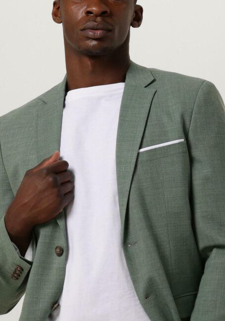SELECTED HOMME Veston SLHSLIM-OASIS LINEN BLZ en vert - large