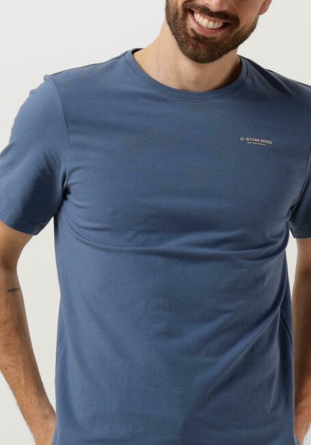 G-STAR RAW T-shirt SLIM BASE R T S/S en bleu - large