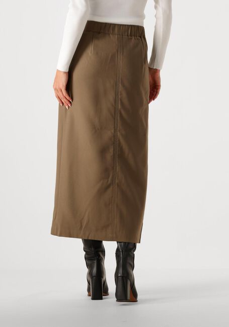 Y.A.S. Jupe maxi YASCAPPA HW ANKLE SKIRT en marron - large